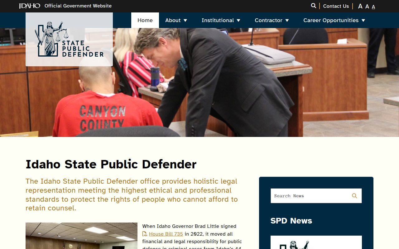 Custer County criminal court records State Public Defender